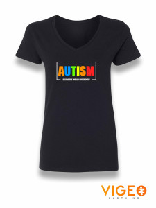 'AUTISM Seeing the World Differently' Women's Shirt